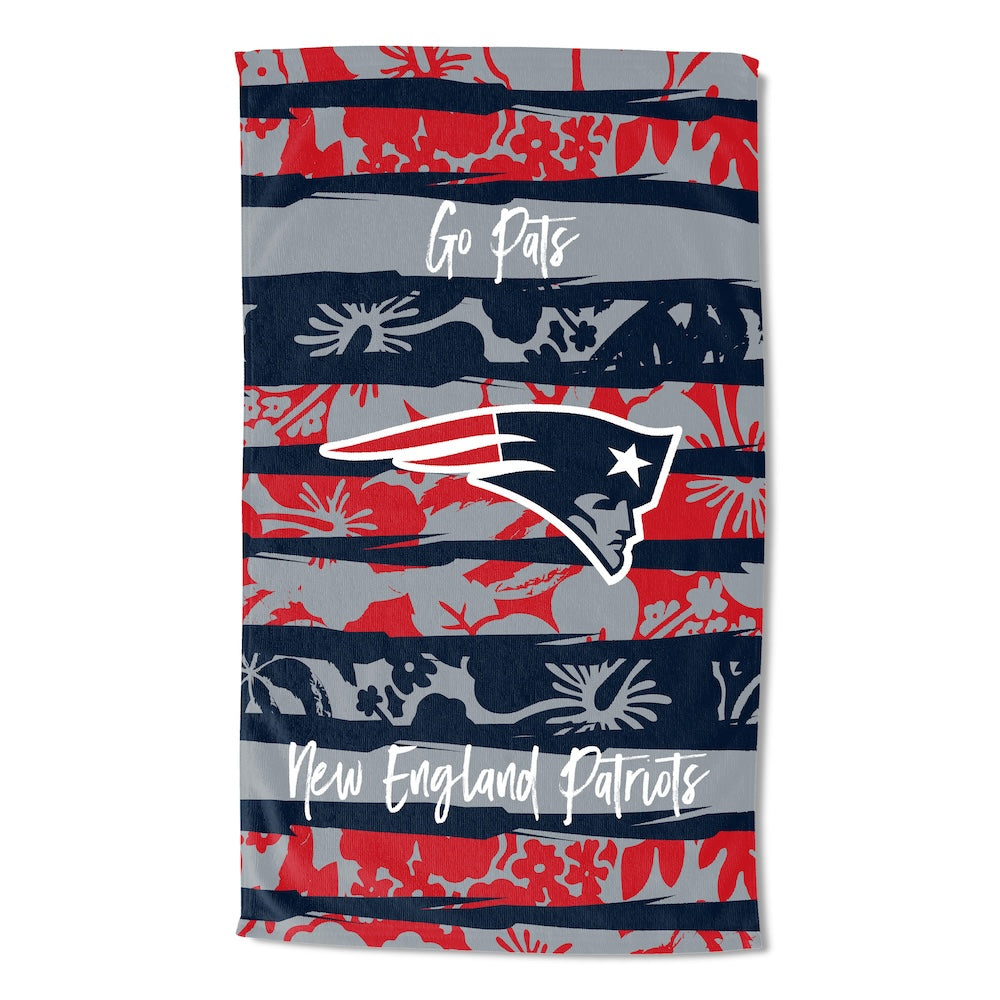 New England Patriots Pocket OVERSIZED Beach Towel