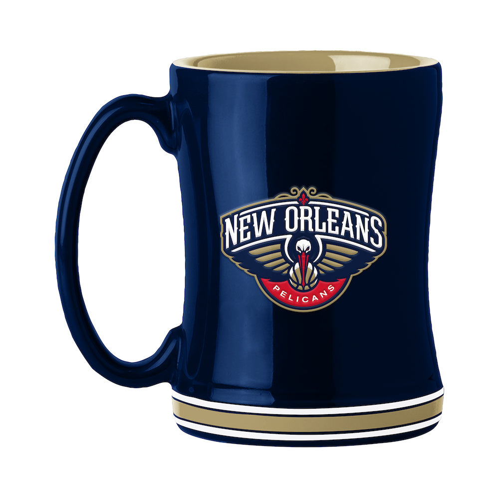 New Orleans Pelicans relief coffee mug