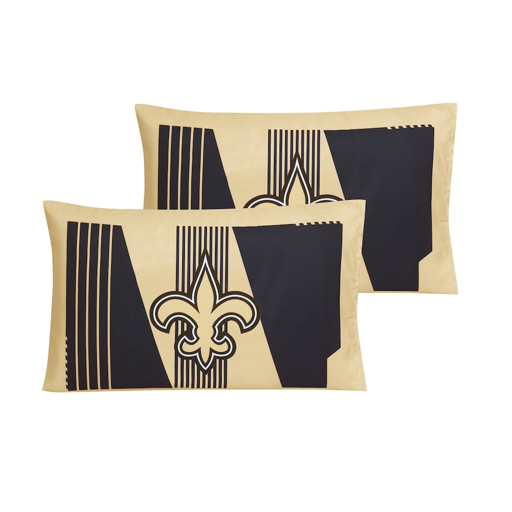 New Orleans Saints pillow shams