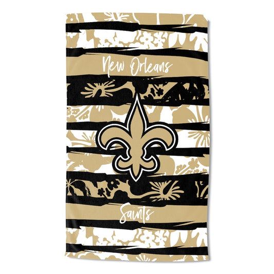 New Orleans Saints Pocket OVERSIZED Beach Towel