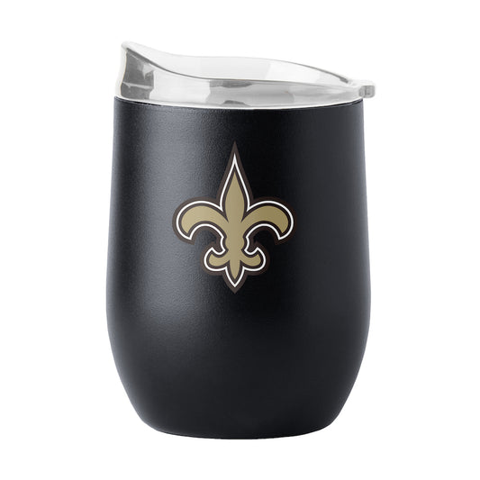New Orleans Saints curved drink tumbler