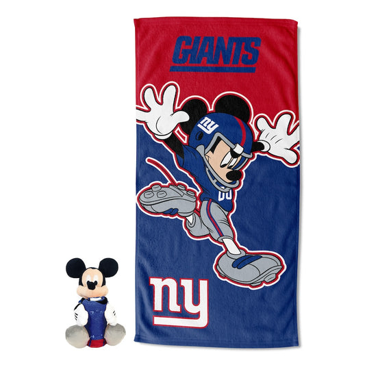 New York Giants Mickey Mouse Hugger and Towel