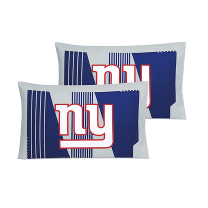 New York Giants pillow shams