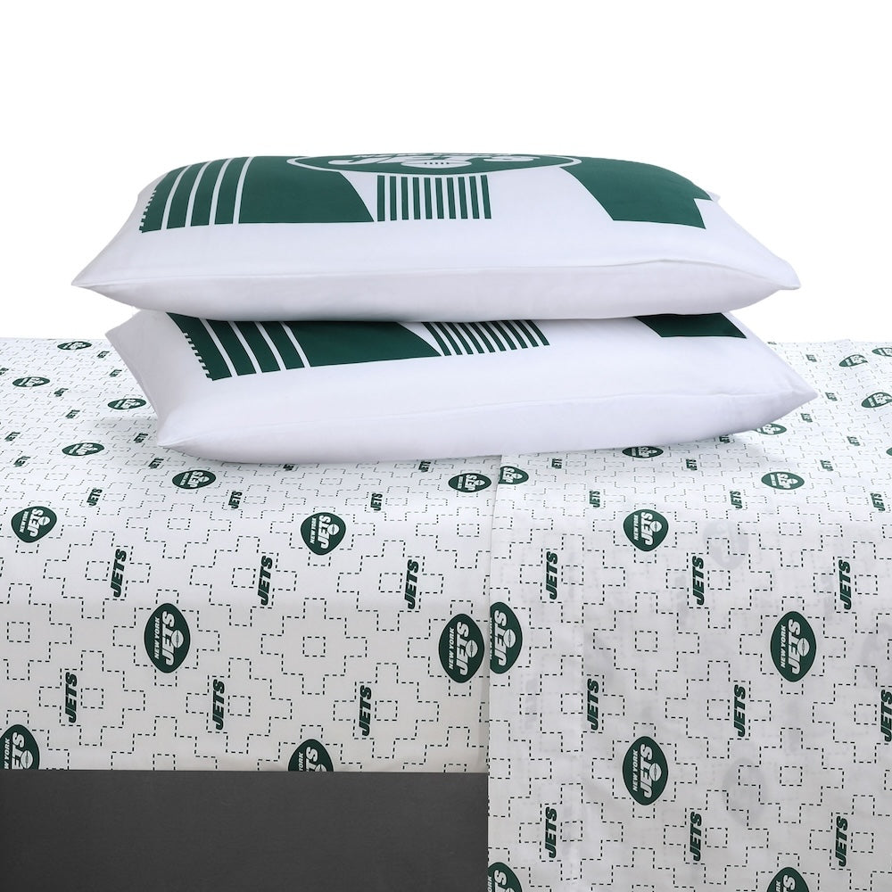 New York Jets bed in a bag sheets