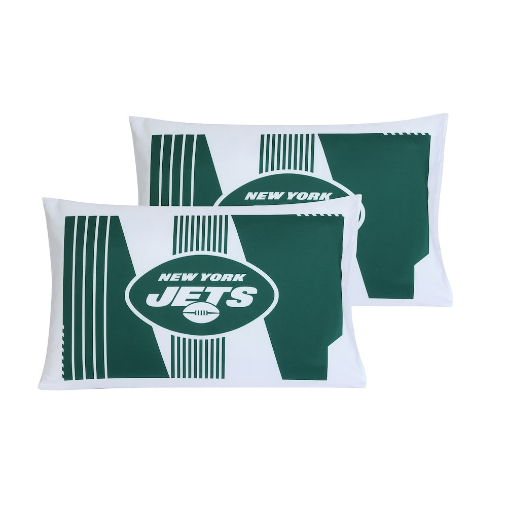 New York Jets pillow shams