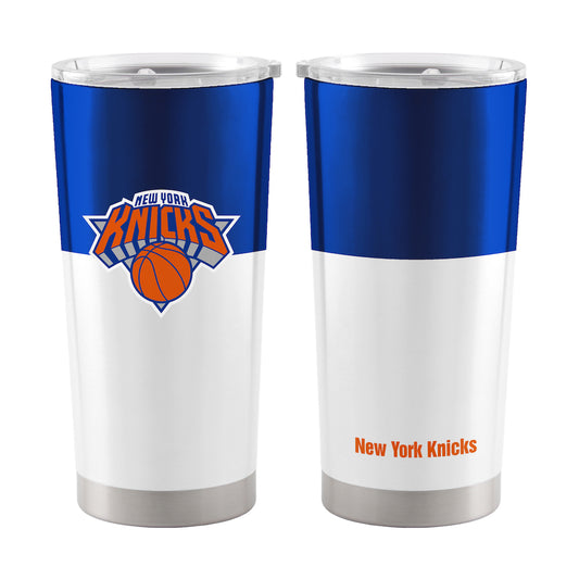 New York Knicks 20 oz color block travel tumbler