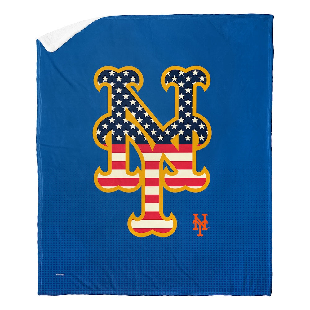 New York Mets CELEBRATE Sherpa Blanket