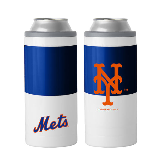 New York Mets colorblock slim can coolie