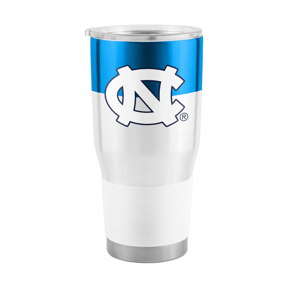 North Carolina Tar Heels 30 oz color block travel tumbler