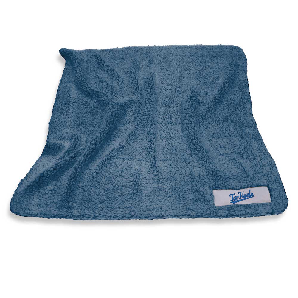 North Carolina Tar Heels Color Frosty Fleece blanket