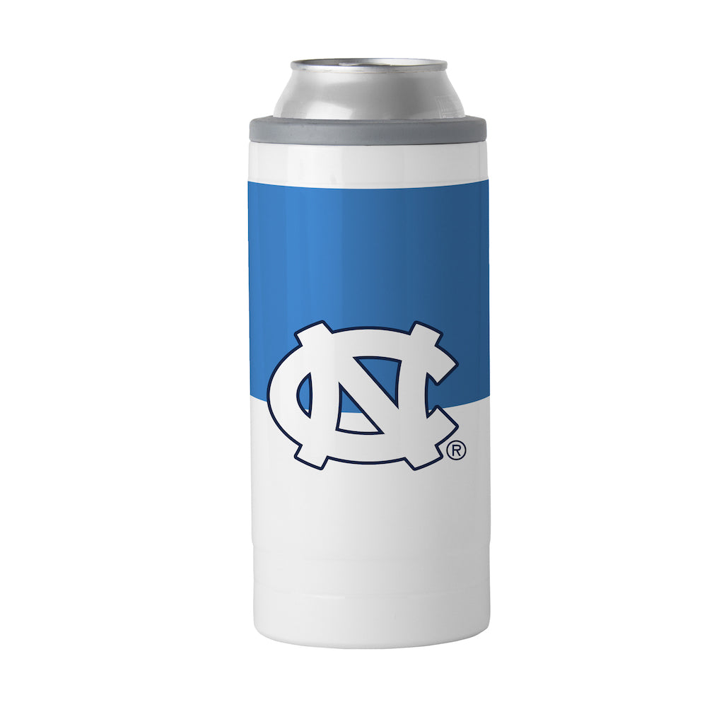 North Carolina Tar Heels colorblock slim can coolie