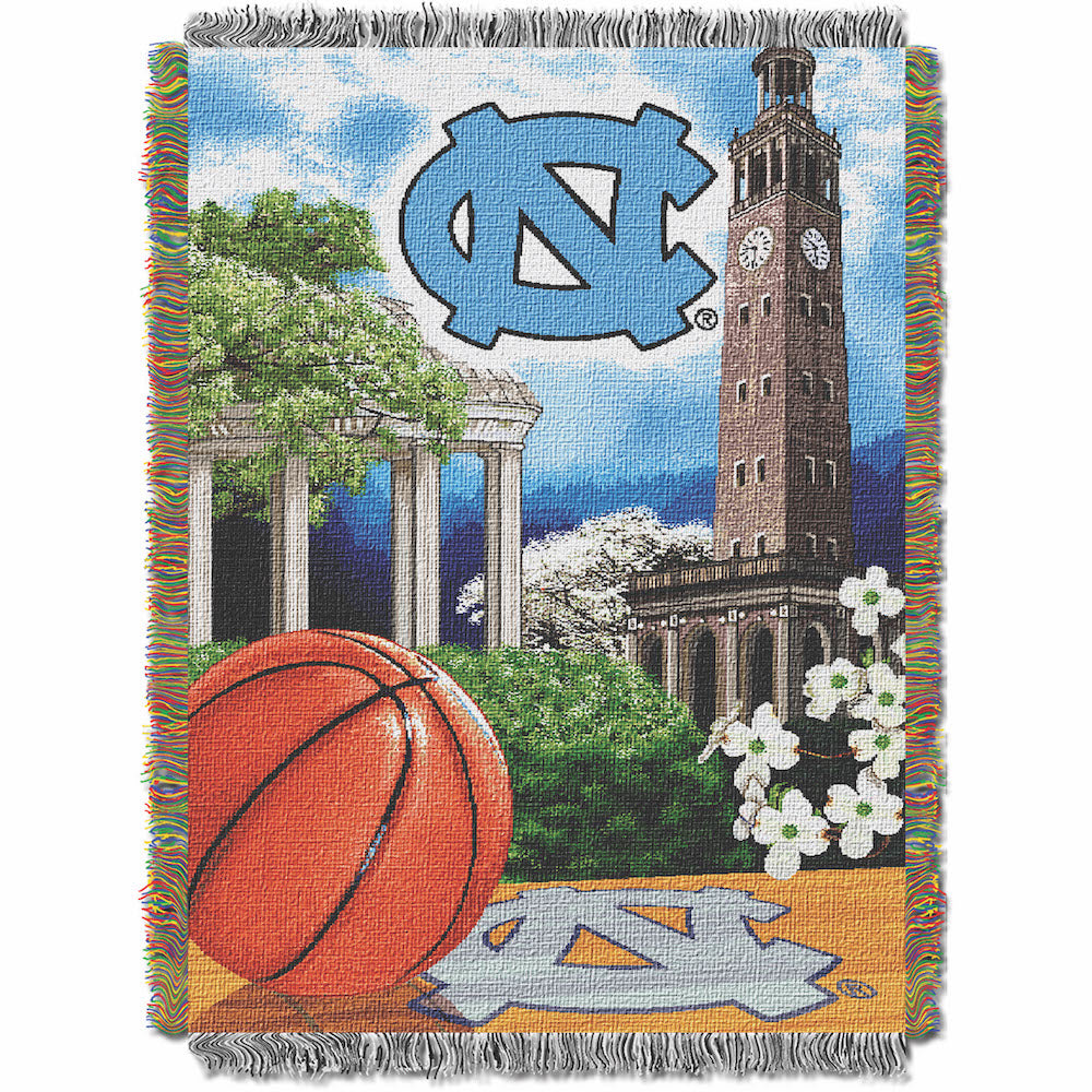 North Carolina Tar Heels woven home field tapestry