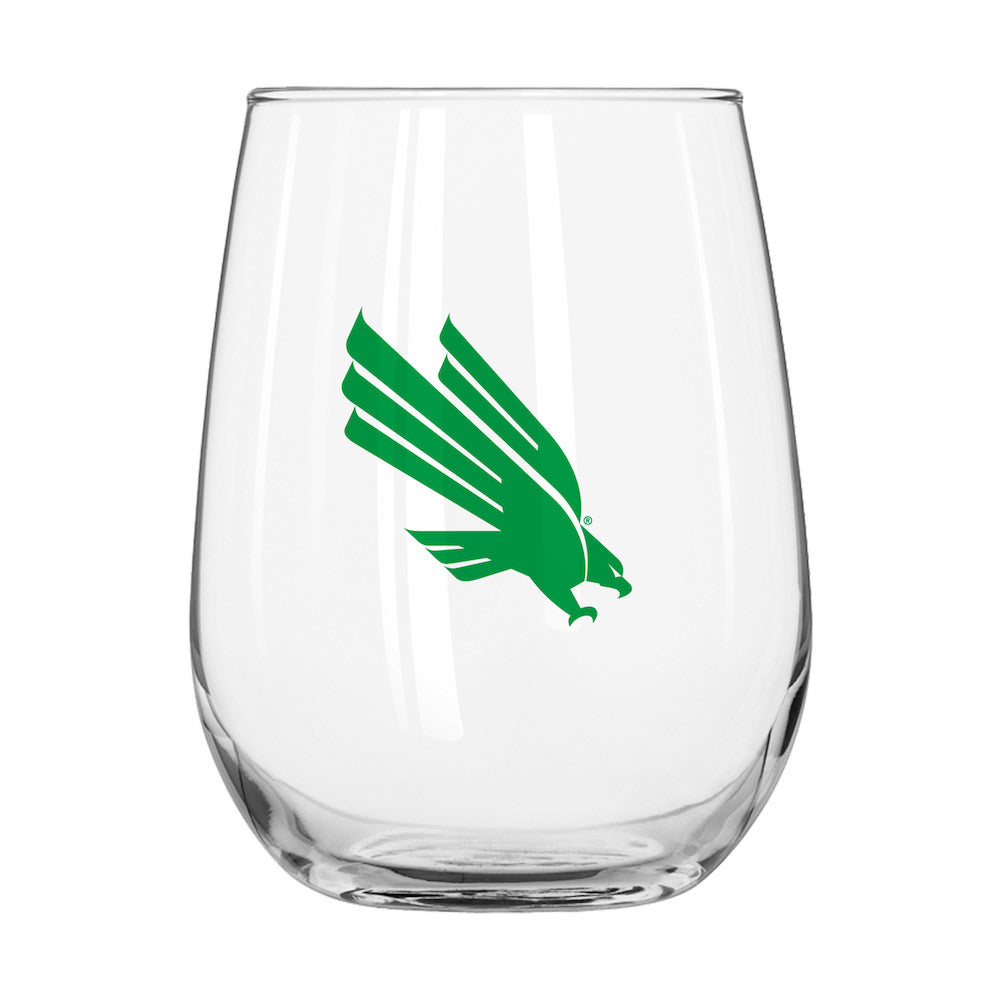 North Texas Mean Green Stemless Wine Glass