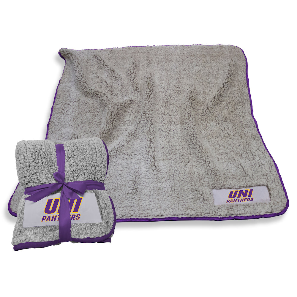 Northern Iowa Panthers Frosty Fleece blanket
