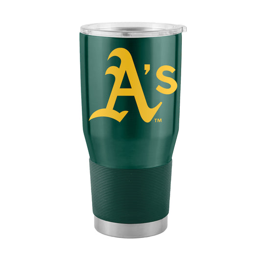 Oakland A's 30 oz stainless steel travel tumbler