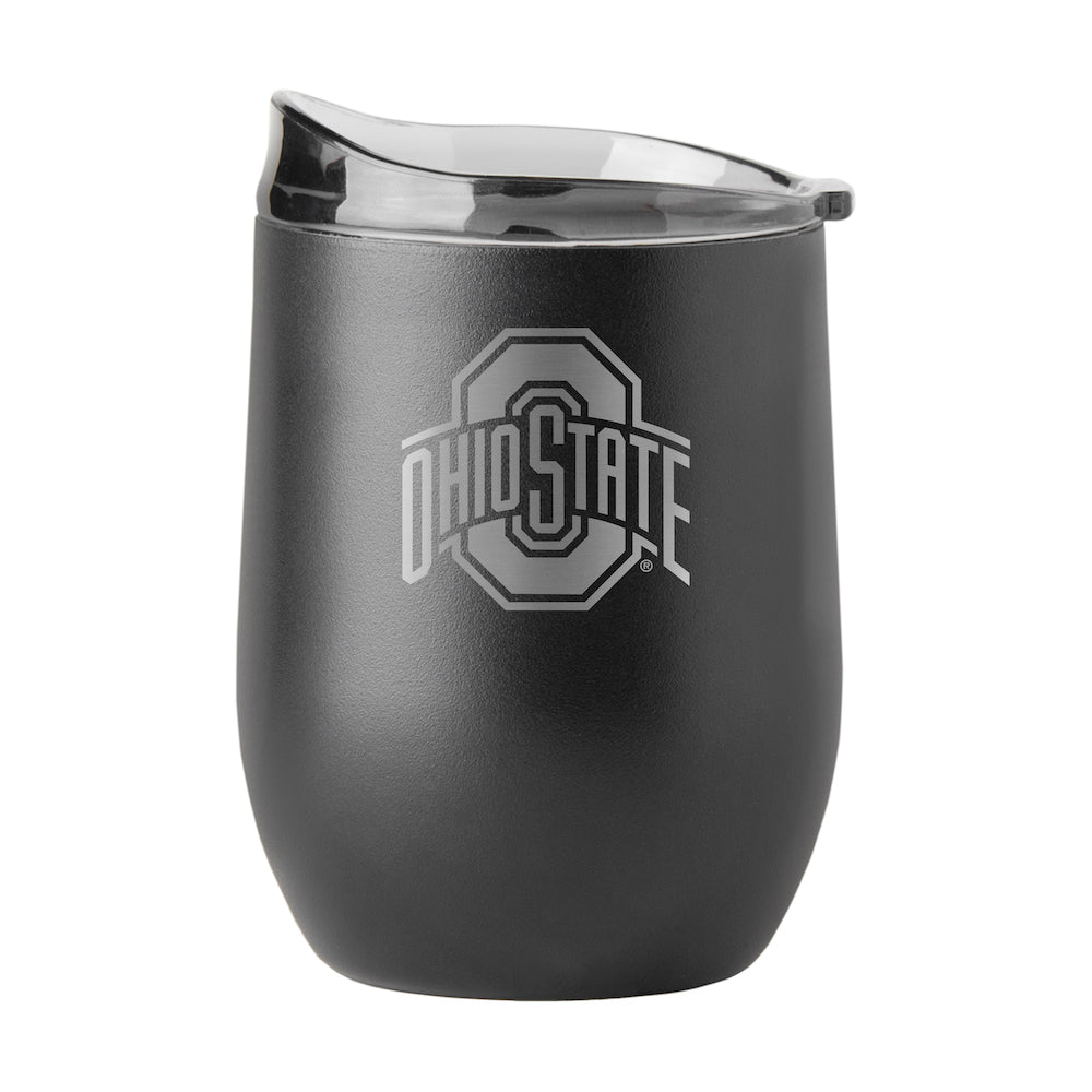 Ohio State Buckeyes 16oz. Colorblock Stainless Steel Curved Tumbler