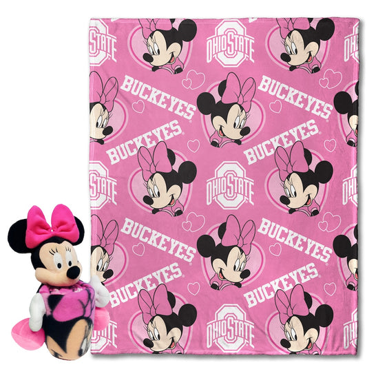 Ohio State Buckeyes Minnie Mouse Hugger Toy
