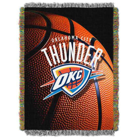Oklahoma City Thunder woven photo tapestry