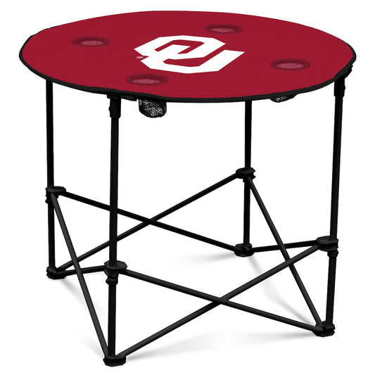 Oklahoma Sooners outdoor round table