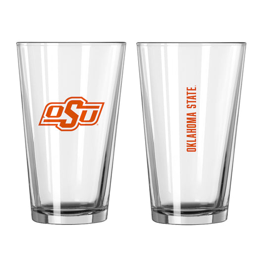 Oklahoma State Cowboys pint glass
