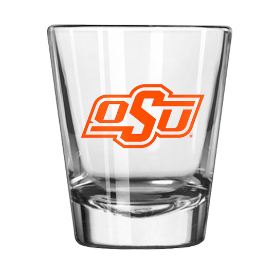 Oklahoma State Cowboys shot glass