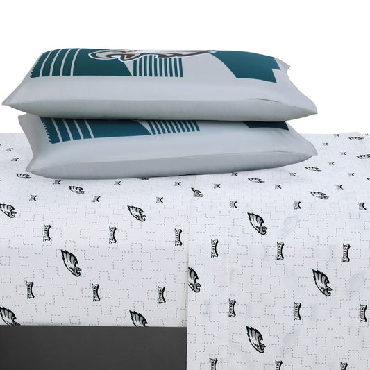 Philadelphia Eagles bed in a bag sheets