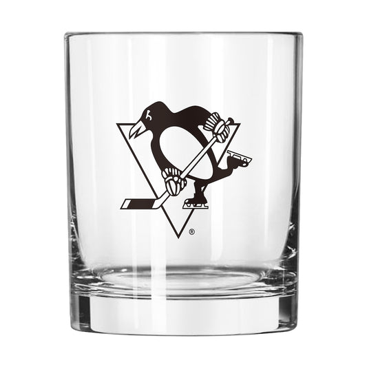 Pittsburgh Penguins Rocks Glass