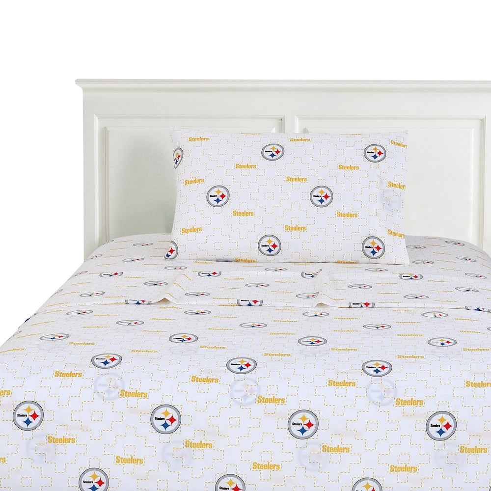Pittsburgh Steelers Twin Sheets