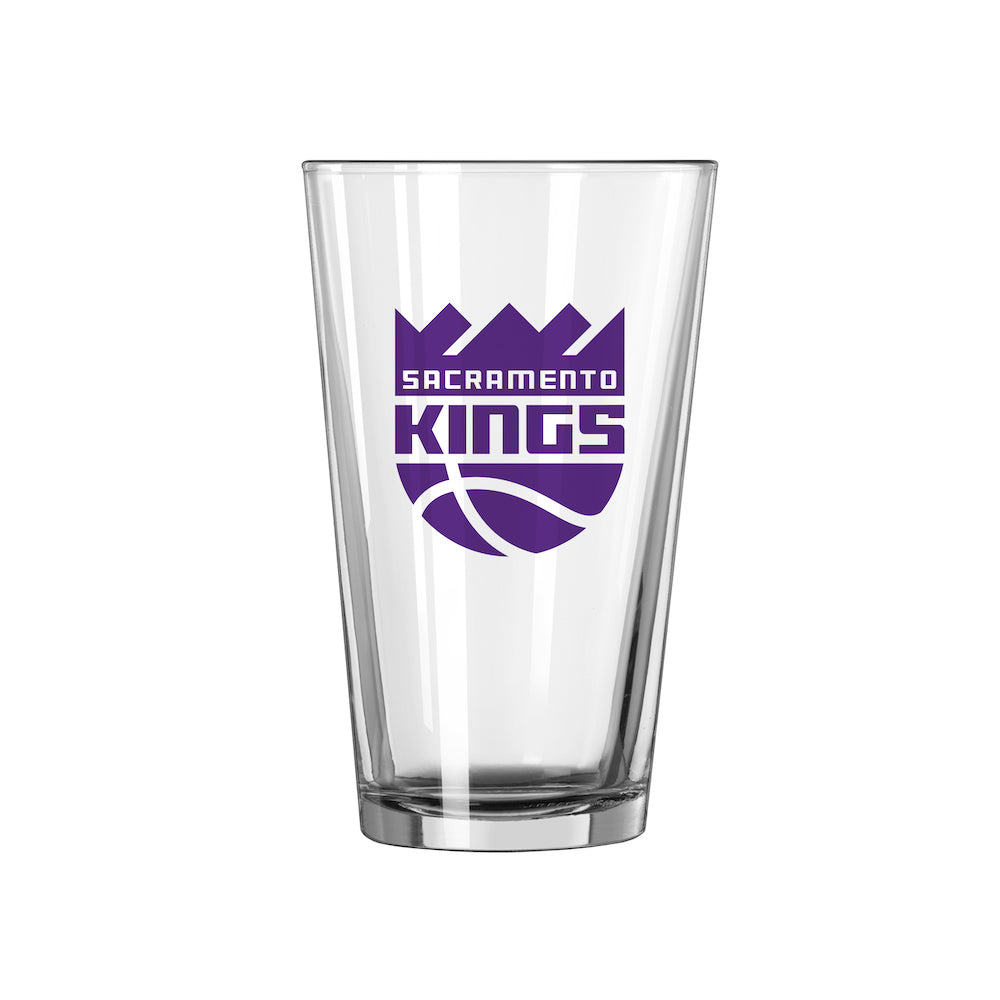Sacramento Kings pint glass