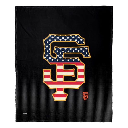 San Francisco Giants CELEBRATE silk touch throw blanket