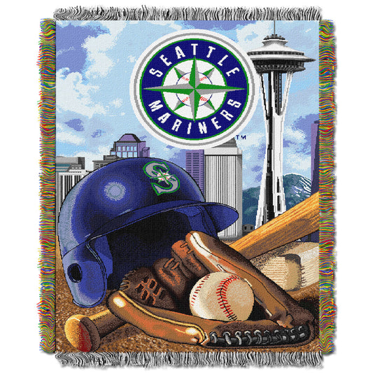 Seattle Mariners woven home field tapestry