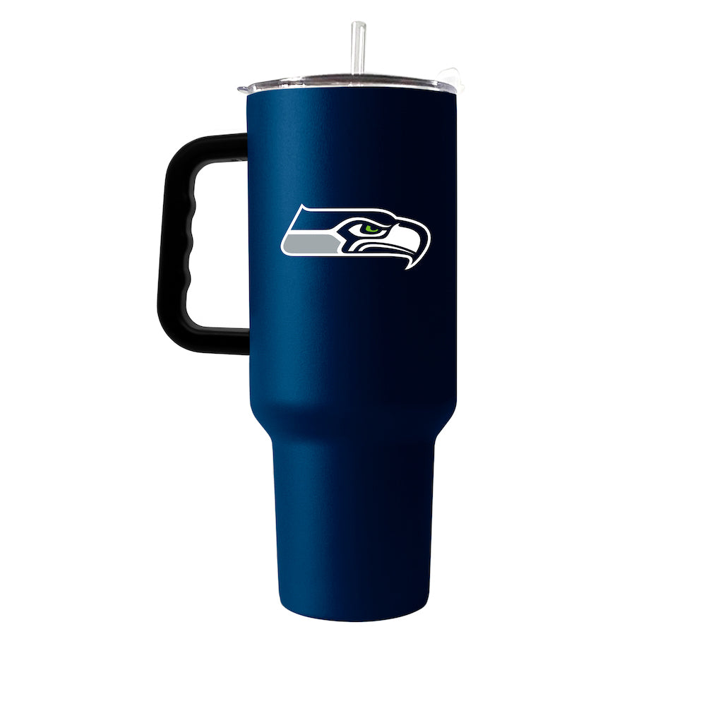 Seattle Seahawks discount Stripe Tumbler 28oz