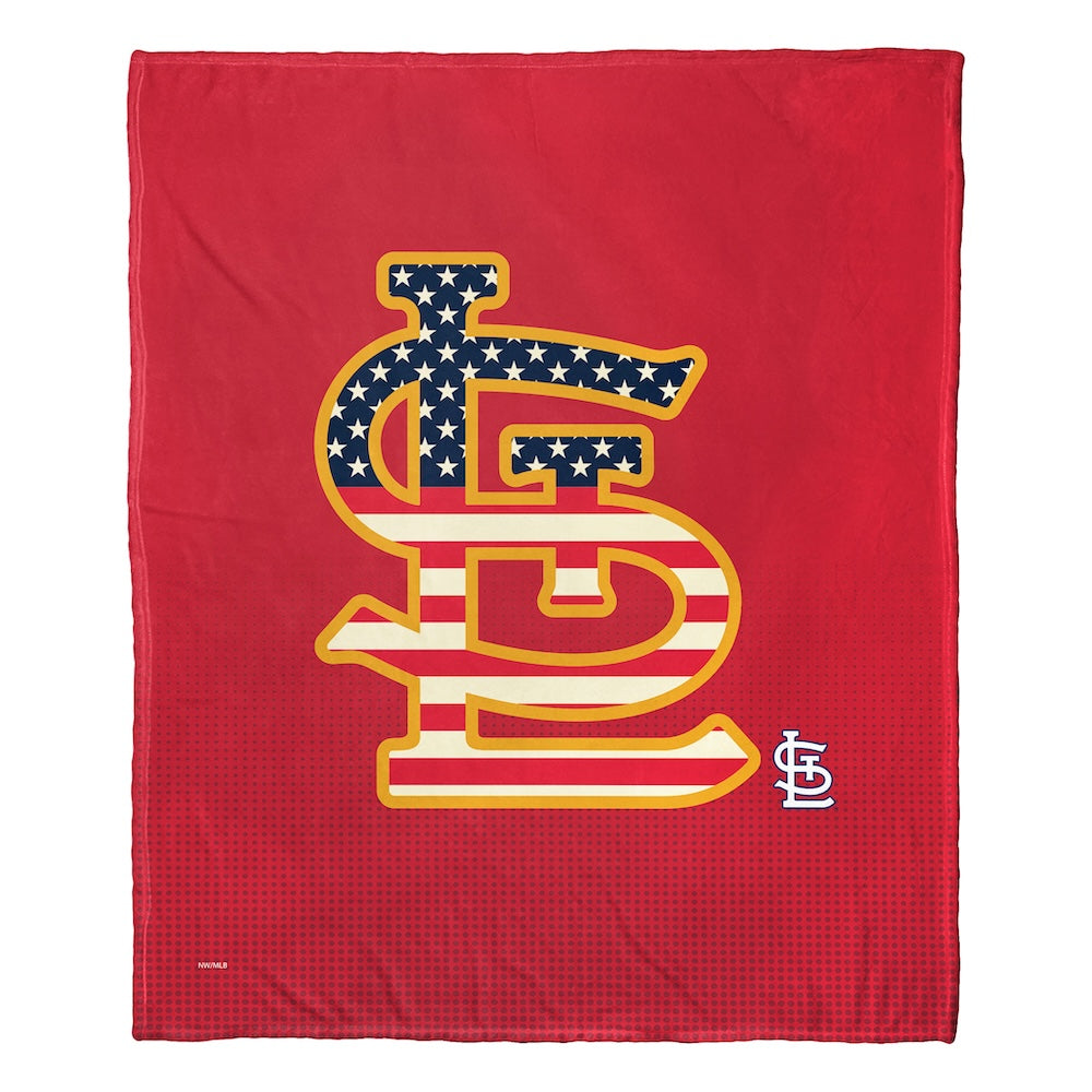 St. Louis Cardinals CELEBRATE silk touch throw blanket