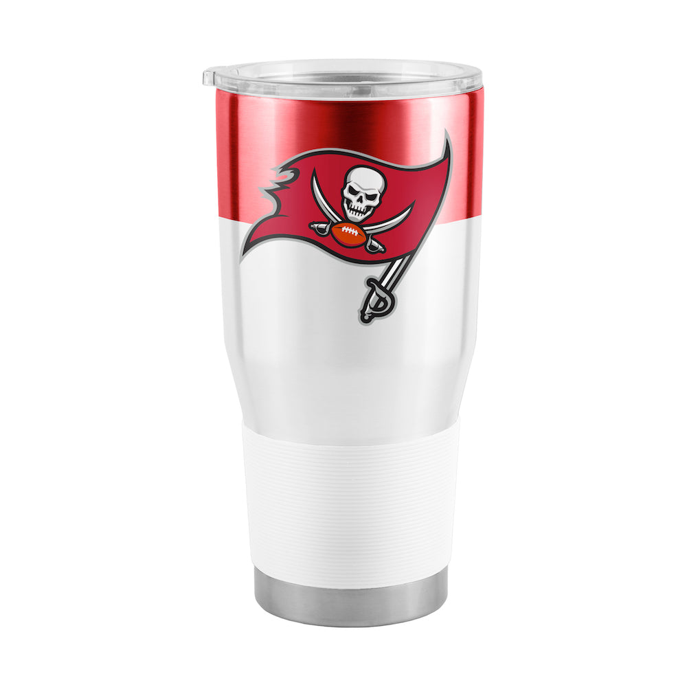 Tampa Bay Buccaneers 30 oz color block travel tumbler