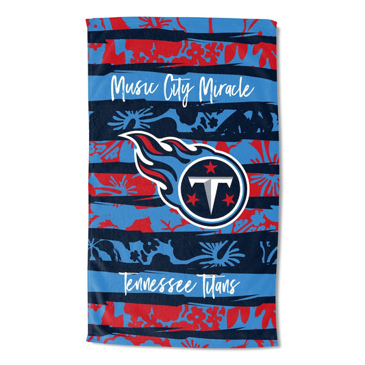 Tennessee Titans Pocket OVERSIZED Beach Towel