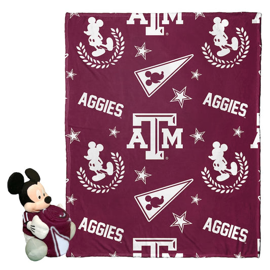 Texas A&M Aggies Mickey Mouse Hugger Toy