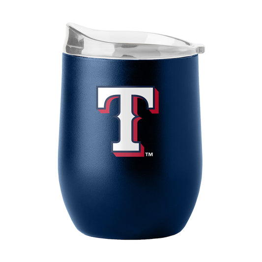 Texas Rangers curved drink tumbler