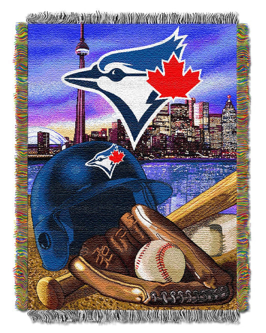 Toronto Blue Jays woven home field tapestry