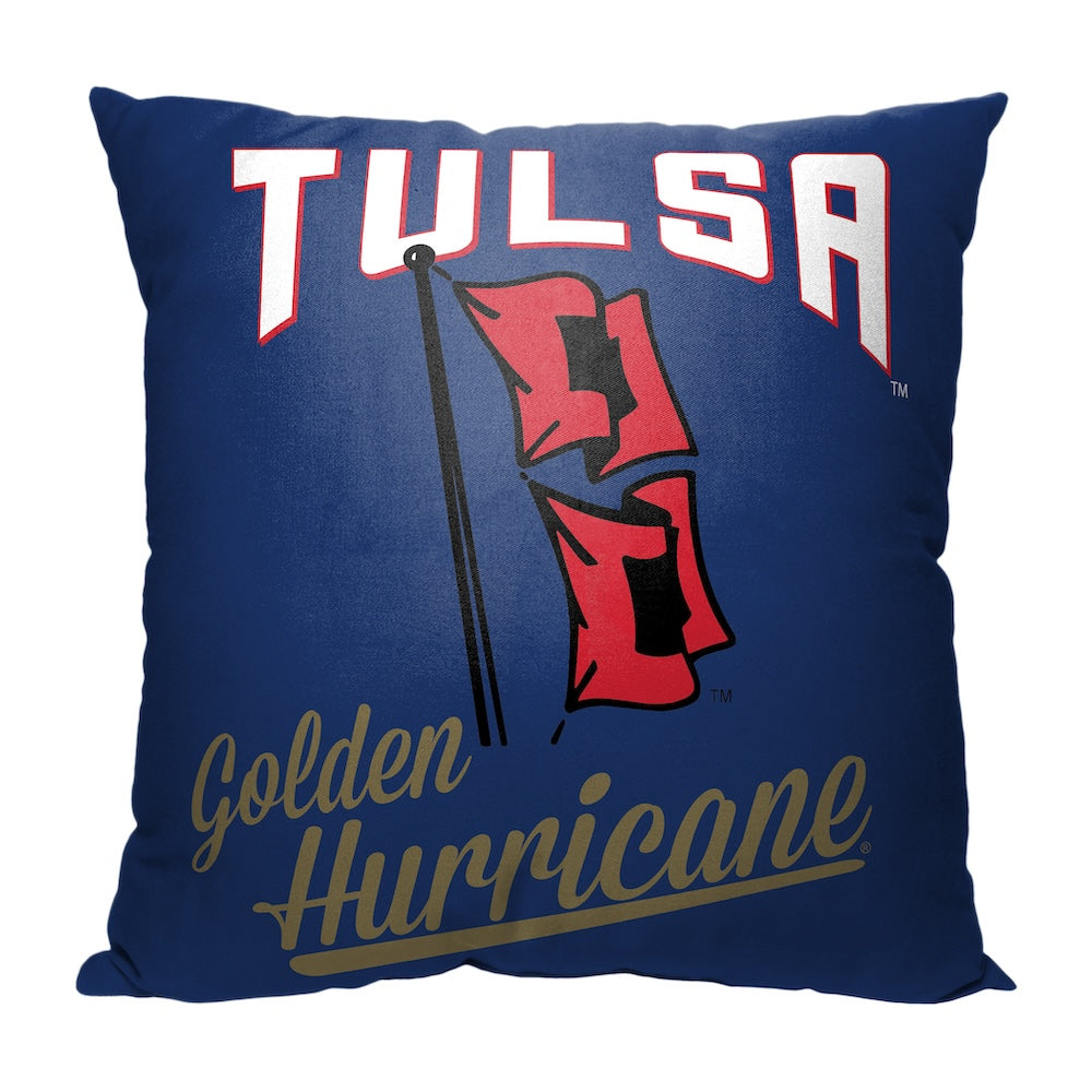 Tulsa Golden Hurricane OFFICIAL throw pillow