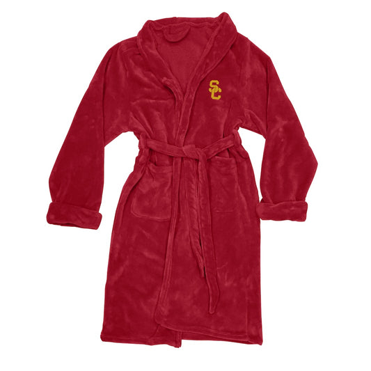 USC Trojans silk touch bathrobe
