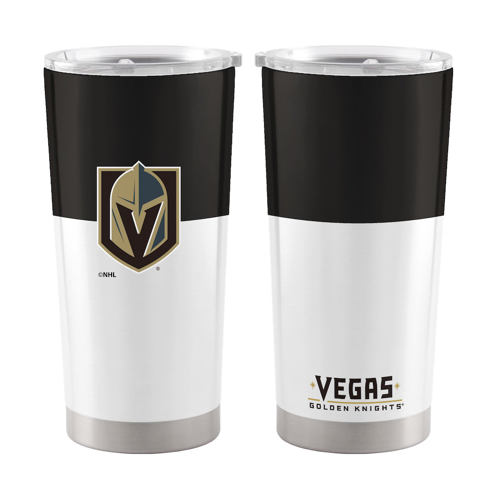 Vegas Golden Knights 20 oz color block travel tumbler