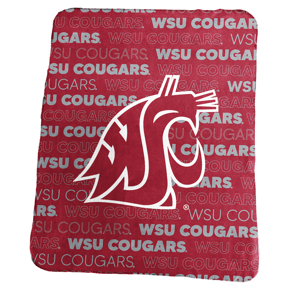 Washington State Cougars Classic Fleece Blanket