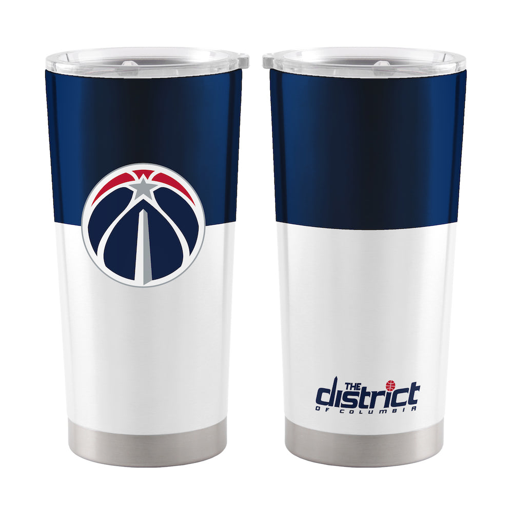 Washington Wizards 20 oz color block travel tumbler
