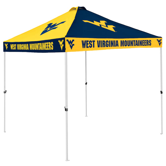 West Virginia Mountaineers checkerboard canopy