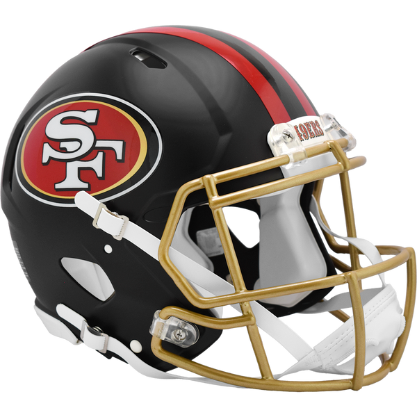 Buy NFL San Francisco 49ers AUTHENTIC Speed Football Helmet Rivalry ...