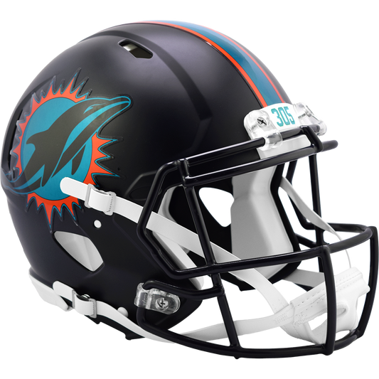 Miami Dolphins authentic 2025 Rivalries Alternate full size helmet