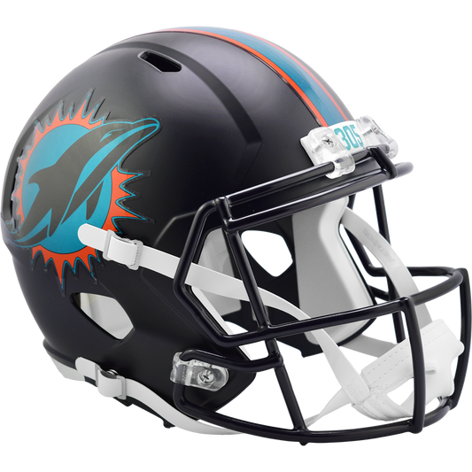 Miami Dolphins full size 2025 Rivalries Alternate replica helmet