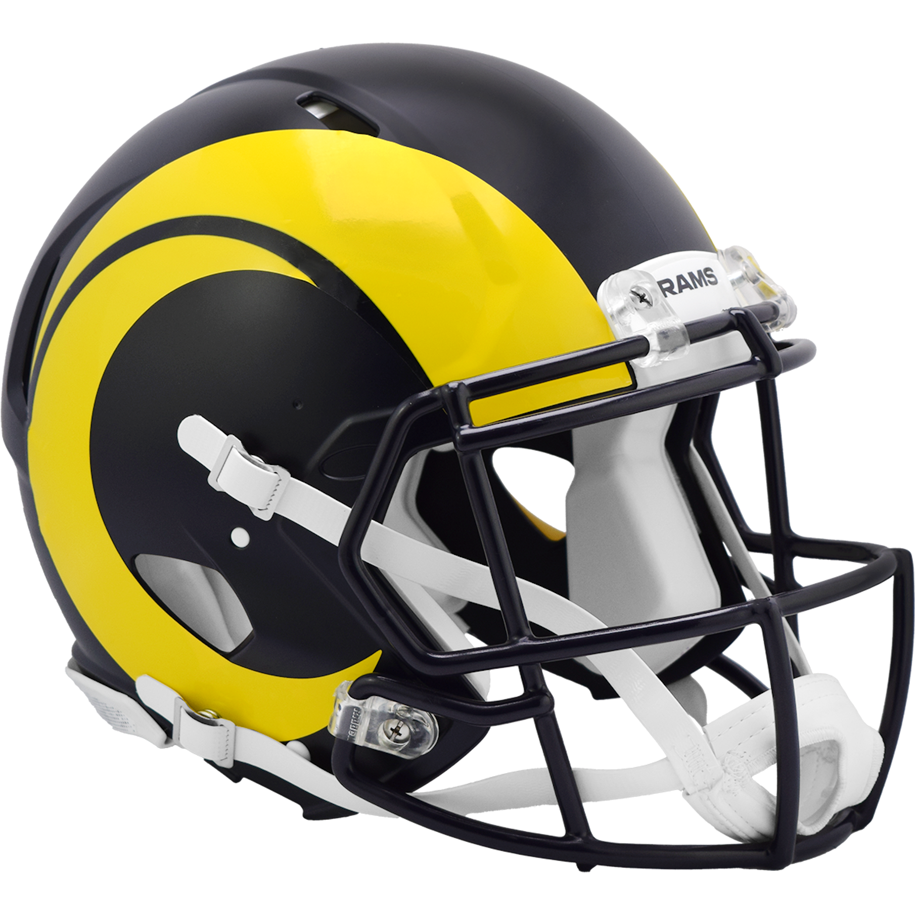 Los Angeles Rams authentic 2025 Rivalries Alternate full size helmet