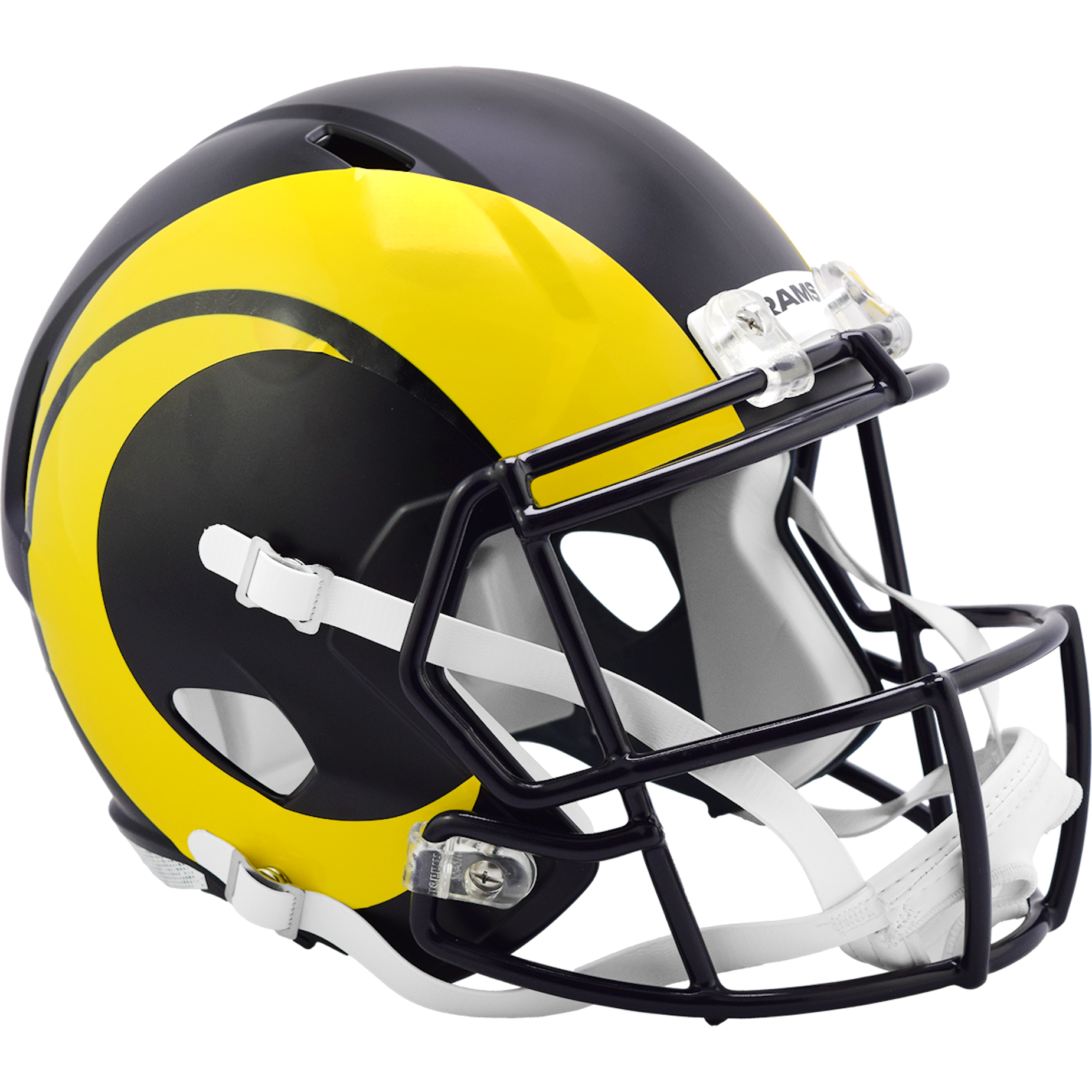 Buy NFL Los Angeles Rams Full Size REPLICA Football Helmet Rivalry 2025 ...