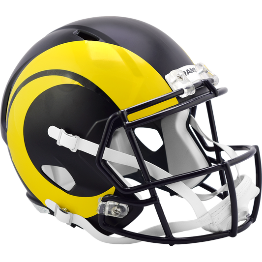 Los Angeles Rams full size 2025 Rivalries Alternate replica helmet